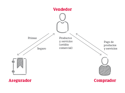 Esquema Producto Crédito - Infografía Seguro de Crédito