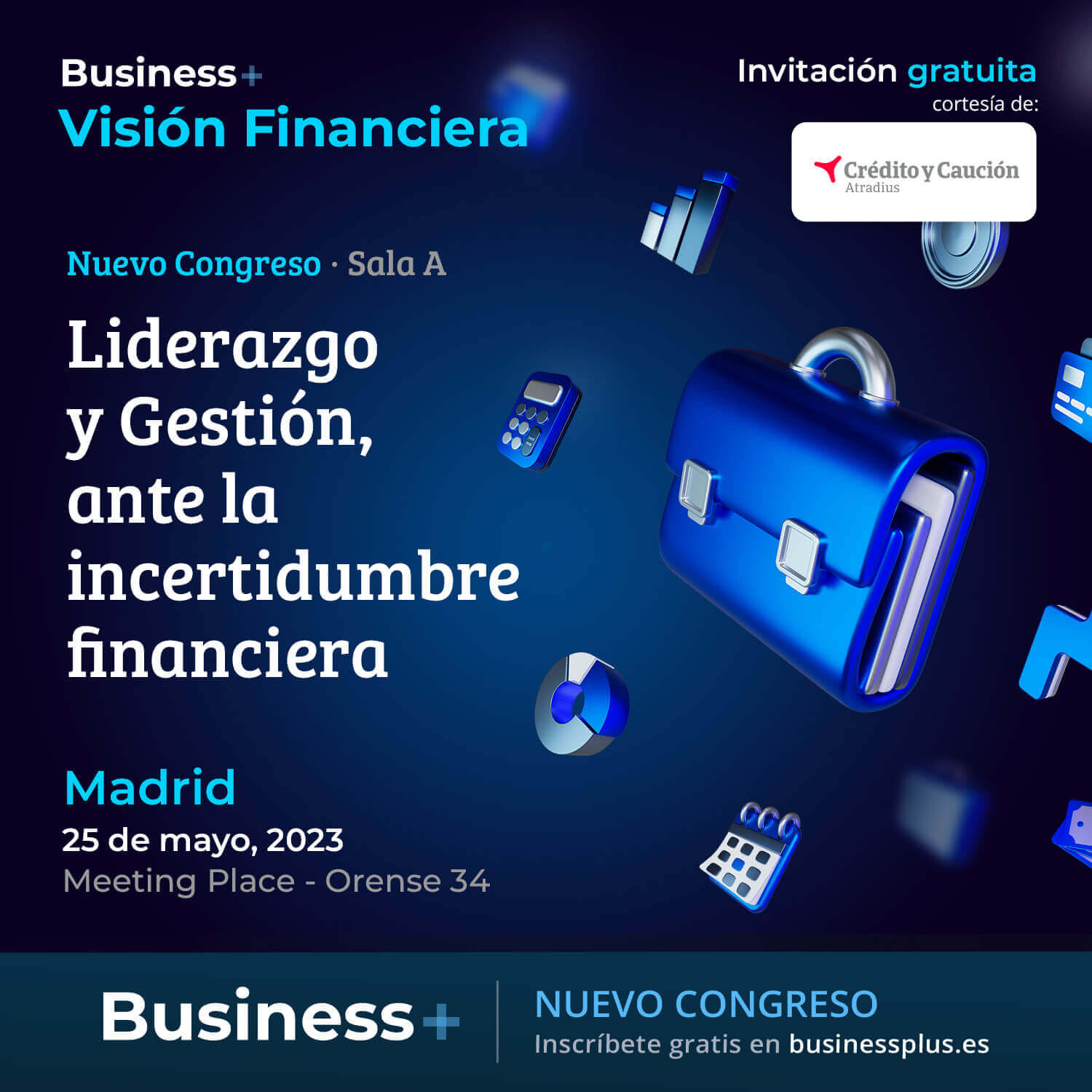 Visión Financiera Madrid 2023, ¡inscríbete gratis!