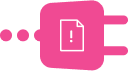 enchufe-rosa