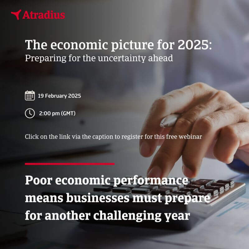 Webinar Atradius: The economic picture for 2025: Preparing for the uncertainty ahead