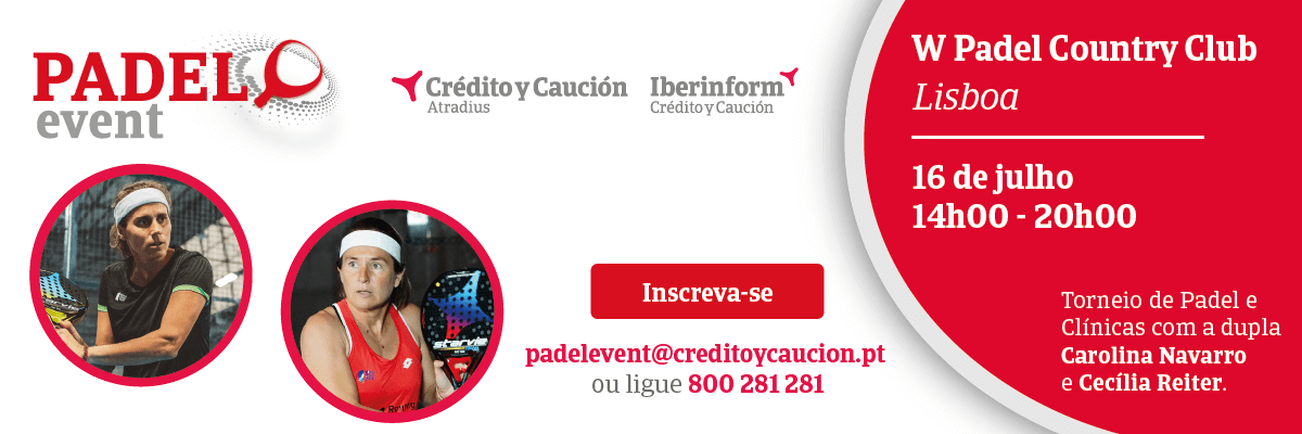 Padel Event Lisboa 2022 com Carolina Navarro e Cecilia Reiter