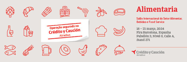 A Crédito y Caución na feira Alimentaria Barcelona 2024, espaço P3N0CA Stand 271!